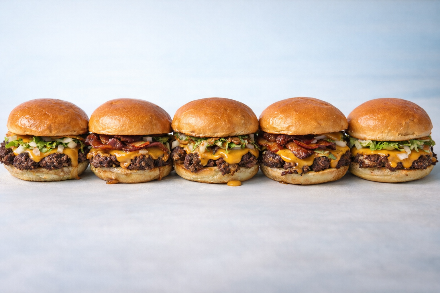 Heaven's Smash Burger Auswahl